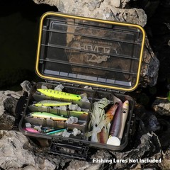 Translucent Waterproof Tackle Box with 20 Compartments – Perfect for Lures