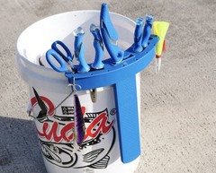 Cuda Fishing Bucket Tackle Center Tool Holder for 5 Gallon Buckets – New Sealed