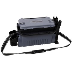 Dual-layer Fishing Tackle Box Large Storage Fishing Box W/ Rod Holde &Cup Holder