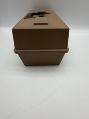Umco Model 1104 VTG Fishing Tackle Box . Made In USA W/spinner Bait Rack
