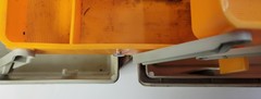 VTG Rebel 600 Fishing Tackle Box 3 Stacking Compartment Organizers Hard Plastic