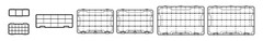 Large Tackle Box with 7 Tuff Tainers, Bulk Compartment, 6 Line Ports, Green/Gold