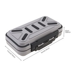 Fishing Tackle Storage Box, Double Sided Waterproof 16 Compartments, Tackle S…