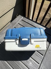 Plano Fishing Tackle Box model 6102 Made In The USA