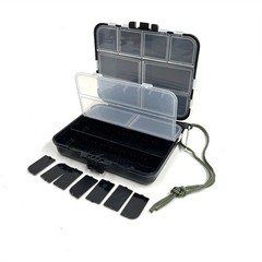 Double-Sided Fishing Tackle Box