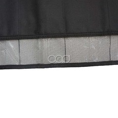 Qty 1 Black Fishing 7 Pocket Lure bag Roll-up Trolling TACKLE Storage Jig bags
