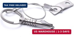 Boat Bimini Top 316 Stainless Steel Quick Release Pins w/Drop Cam & Spring 1/4 I