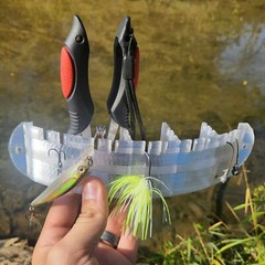Style-Side Fishing Caddy 9″ x 2″ (1x) – Boat & Kayak Mounted Compartment Tackle