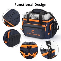 Fishing Tackle Bags – Fishing Bags for Saltwater or Freshwater Fishing – Rip-…