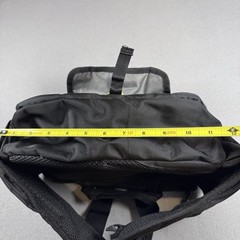 SpiderWire Fishing Tackle Hip Waist Pack Black Multi Pocket Padded Bag