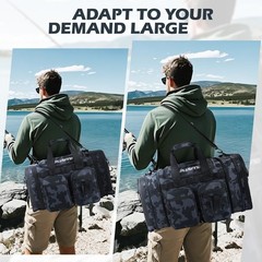 Expandable Fishing Tackle Bag – Waterproof & Organized Gear for Outdoor Anglers