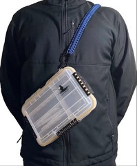 Paracord wade/fly fishing tackle boxes