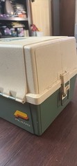 Vintag Plano 8606 Tackle Box w/ Fishing Lures & Accessories