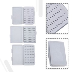 Fly Fishing Lure Spinner Spoon Bait Foam Box FishHook Hard Storage Case.