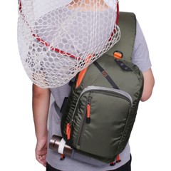 Fly Fishing Sling Bag With Fly Patch Big Storage Fishing Sling Chest Pack
