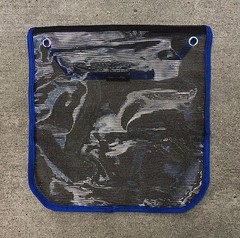LOT OF 10 SINGLE POCKET LURE BAG 11″ x 11″ FOR OFFSHORE FISHING TACKLE – BLUE