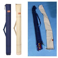 Portable Fishing Rod Storage Bag Canvas Tube Tackle Thickening Fishing Tool Bag