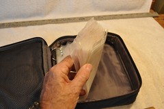 OKEECHOBEE FATS Fishing Soft Bait Binder Case , Used, Empty See Pictures