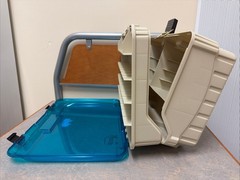 135010 PLANO TWO LEVEL MAGNUM 3500 TACKLE BOX SANDSTONE BLUE