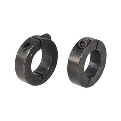 Single Split Clamp-On Shaft Collars of Metal Material 1-3/4 inch Bore Set Screw