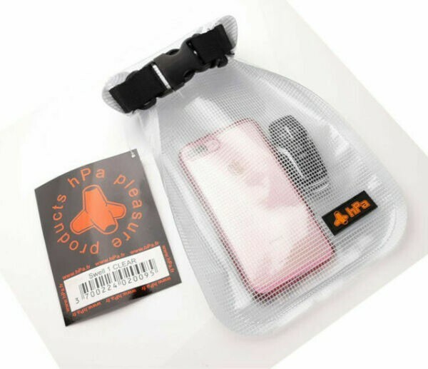 HPA Swell 1 Dry Bag Clear – 100% Waterproof Dry Storage Bag for Cell Keys Wallet