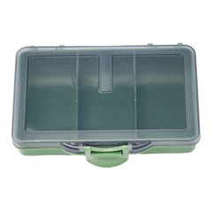 1-8Compartments Storage Box Carp Fishing Tackle Boxes Bait 105*65 *24mm Portable