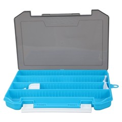 Fishing Lures Hooks Accessories Plastic Organizer Box Holder for Case Transparen