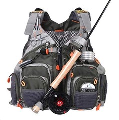 Maxcatch Fly Fishing Vest Pack for Men and Women Fly Fishing Mesh Vest