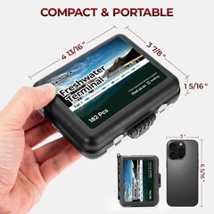 by KastKing Compact Fishing Tackle Kit for Bass Trout Panfish | All-in-One