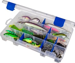 Moistureproof 4007 Tuff Tainer with Zerust Dividers – Clear Fishing Organizer