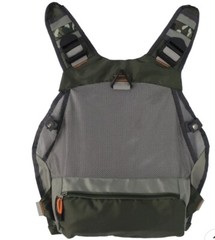 Multi-pocket Fly Fishing Vest Backpack Chest Bag