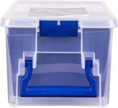 Outdoors Super Half Satchel Soft Bait Organizer Zerust Clear Organizes packages
