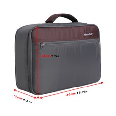 Fishing Reel Case Combo Mesh Pocket Insert Leaf For Storage Fishing Bag