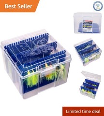 Outdoors Large Capacity Spinnerbait Box with Zerust Anti-Corrosion Technology