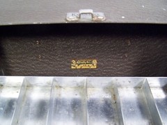 KENNEDY Fishing Tackle Toolbox 3 Trays 13″ x 7″ x 8.5″ Metal Tool Box Vintage