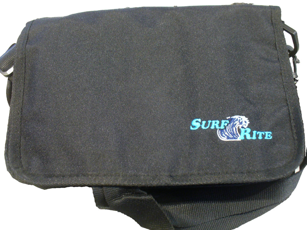 Surf Rite Surf Bag Five-Tube – Tackle Bag w/ Pockets & Shoulder Strap #SC-2500