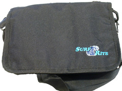 Surf Rite Surf Bag Five-Tube – Tackle Bag w/ Pockets & Shoulder Strap #SC-2500