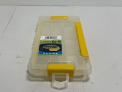 New Plano Model 5-15 Plastic Hinged Waterproof Fishing Lure Tackle Box 9″ x 5″