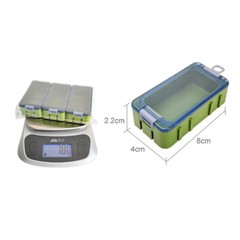 Fishing Accessories Box Portable 3Pcs Storage Box Hook Container Lure Organizer