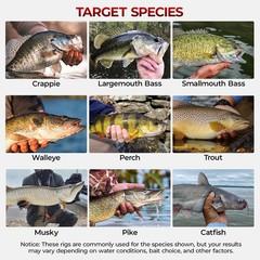 by KastKing Compact Fishing Tackle Kit for Bass Trout Panfish | All-in-One