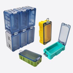 3Pcs Fishing Accessories Box Portable Storage Box Hook Container Lure Organizer