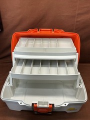 Plano Let’s Fish Tackle Box 2 Tray Tackle Kit Model 6202