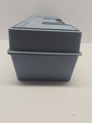Vintage Woodstream Old Pal Model 1010 Tackle Box Blue Sewing Craft Organizer