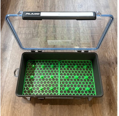 Plano StowAway 3700 Waterproof Deep Open Tackle Box with Urchin Critter Racks