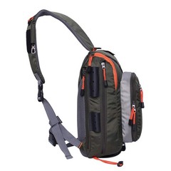 Fly Fishing Sling Pack Lightweight Tackle Storage Shoulder Bag Multiple Pocket