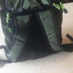Sea Knight Fishing Back Pack Plastic Cases Lots Of Storage.