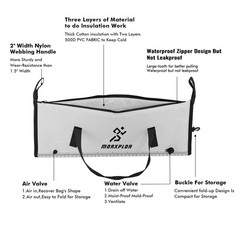 Insulated Fish Cooler Bag for Fishing 41x17In 50x20In 60x24In,Insulated Fish