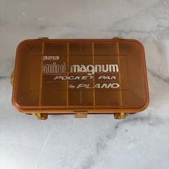 Vintage 3213 Mini-Magnum Pocket Pak by Plano Mini Bait & Tackle Utility Box
