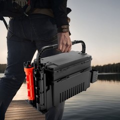 2 Tier Fishing Tackle Boxes Fishing Tackle Storage Box 11 L Fishing Accessories