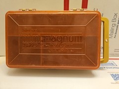 Vintage Plano Mini Magnum Side Kick 3215N Two Sided Fishing Tackle Box